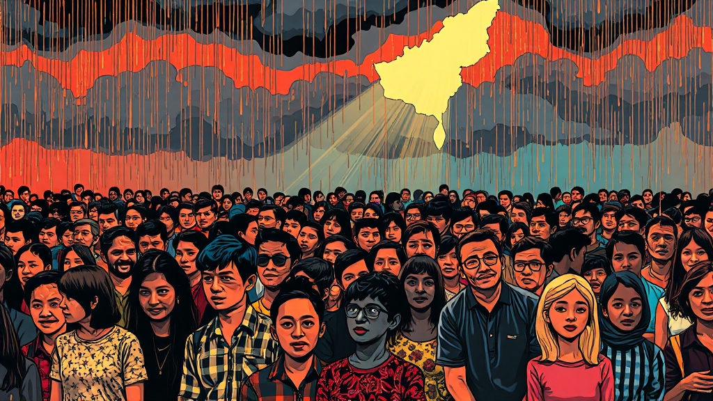 2025년 장마, 언제 시작될까? (popart 스타일)