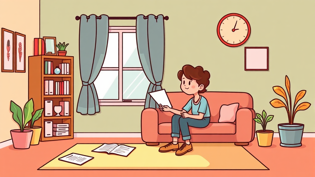 홈택스 부가세 신고 방법 (단계별 가이드) (cartoon 스타일)