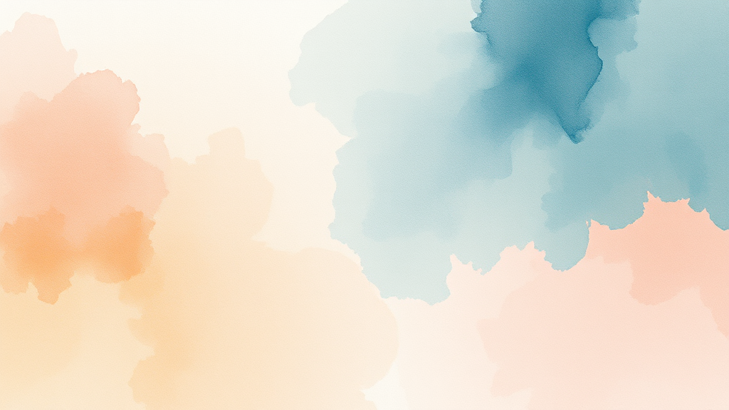 신청 방법 안내 (watercolor 스타일)