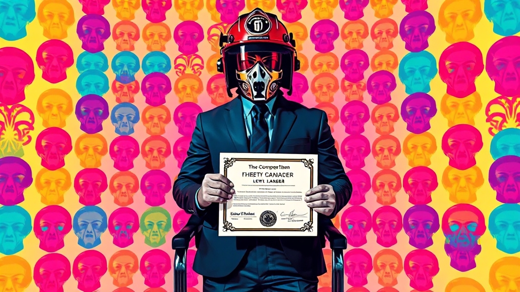 자격증 취득 후 진로 (popart 스타일)