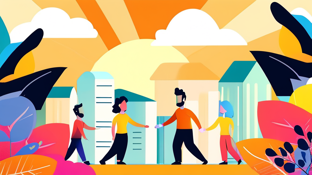 실업급여란 무엇인가요? (cartoon 스타일)