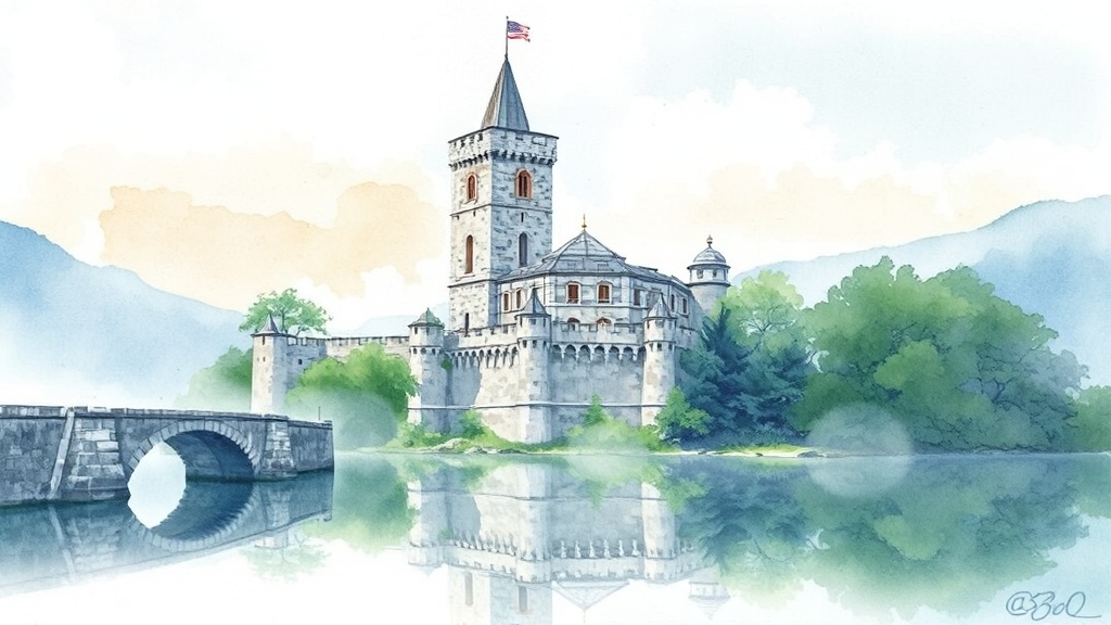 MOAT ETF의 경쟁 우위와 ‘경제 해자’ 전략 (watercolor 스타일)