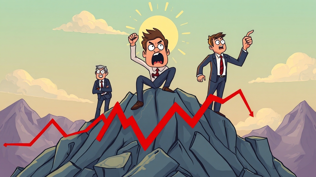 레버리지 투자, 위험성은? (cartoon 스타일)