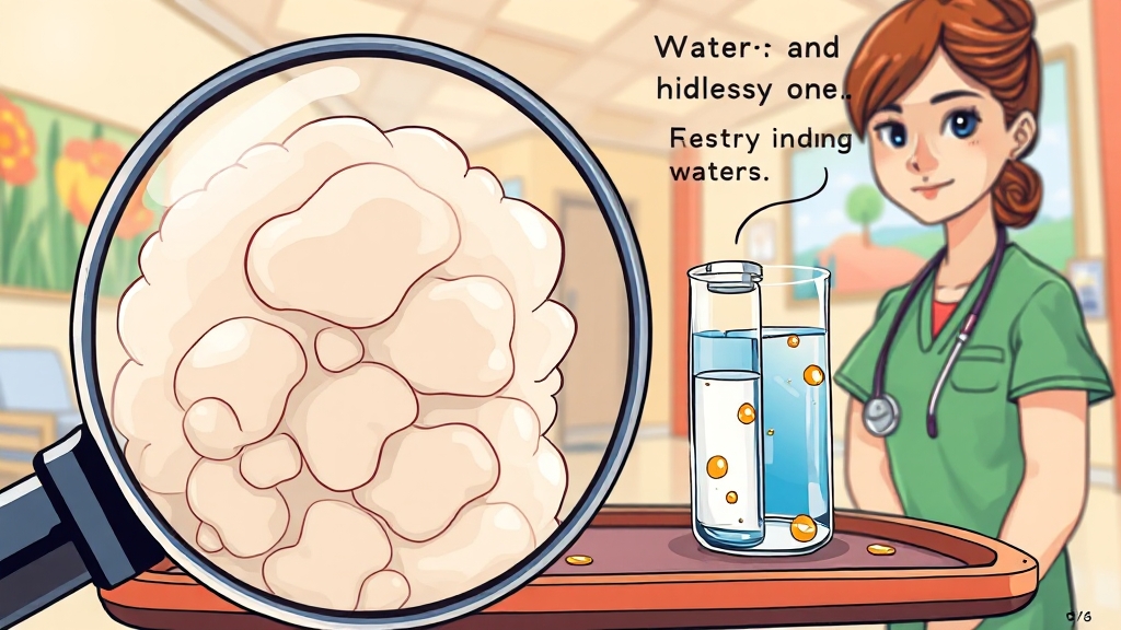 소변 거품, 어떻게 대처해야 할까요? (cartoon 스타일)