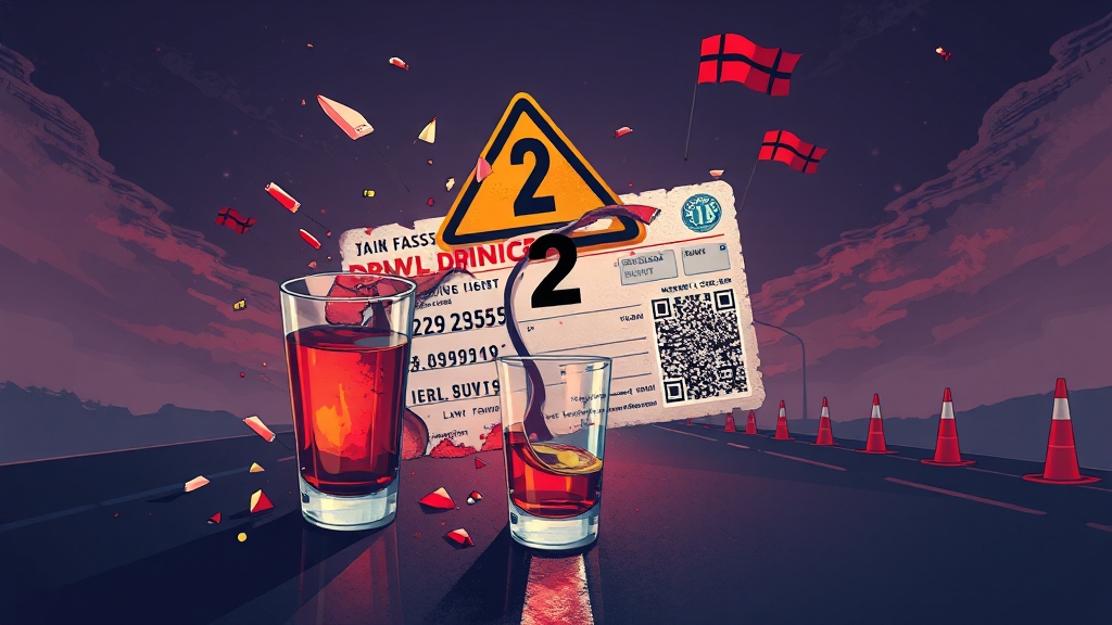 면허취소 기준 완벽 정리 (illustration 스타일)