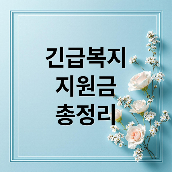 긴급복지
지원금
총정리 (취약계층 지원금 긴급복지 신청 방법)