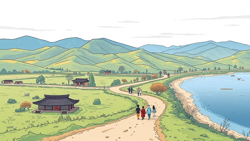 의림지의 역사적 가치 (cartoon 스타일)