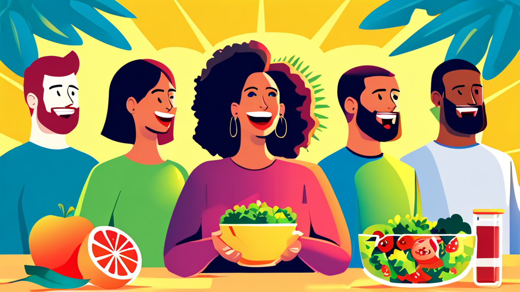 실제 경험으로 알아보는 혈당 관리 성공 후기 (cartoon 스타일)