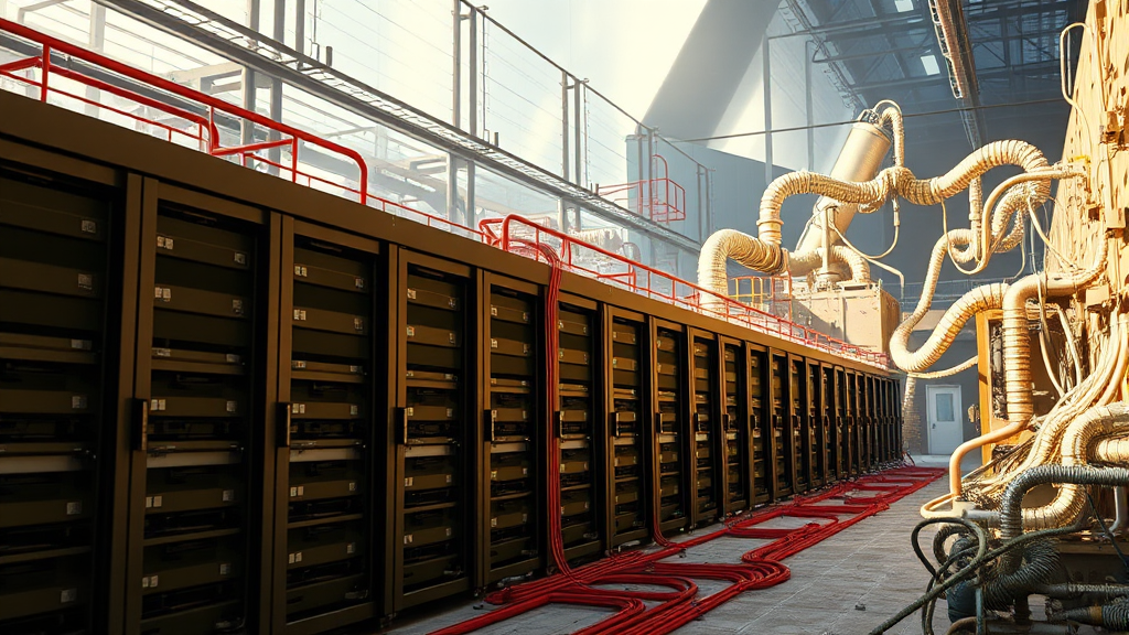 AI 데이터센터, 왜 대안인가? (realistic 스타일)