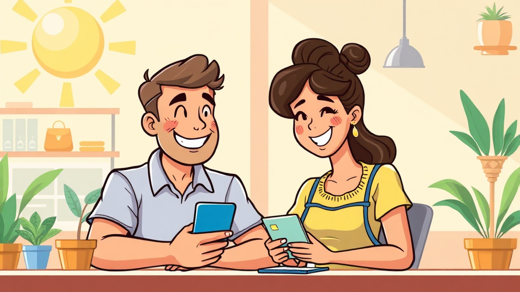 햇살론카드, 어떤 혜택을 받을 수 있나요? (cartoon 스타일)