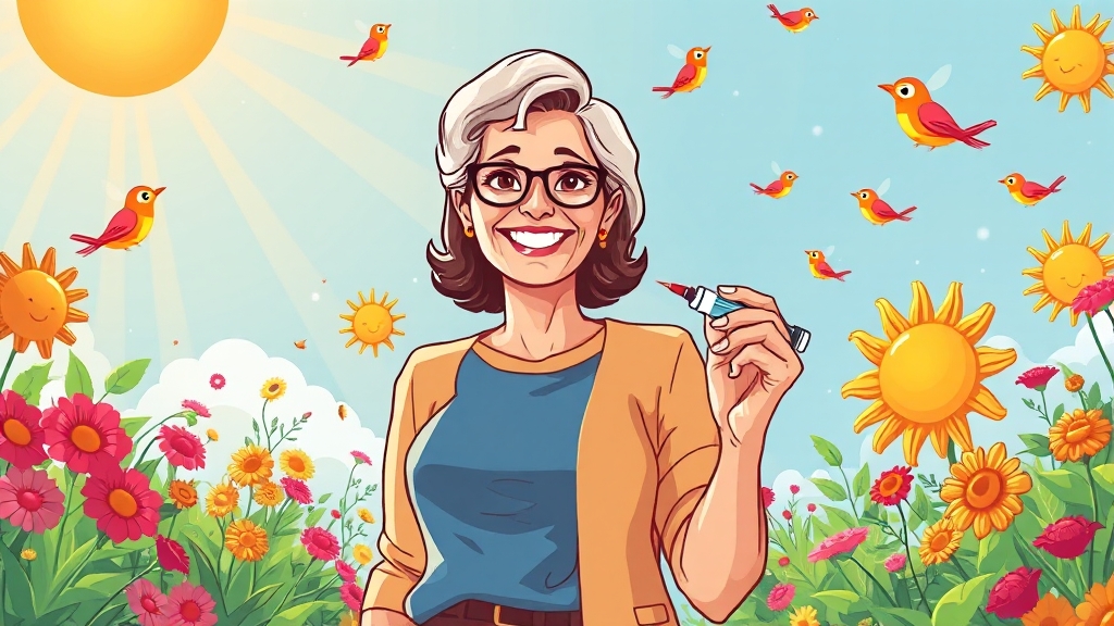 대상포진, 예방이 최선! (cartoon 스타일)