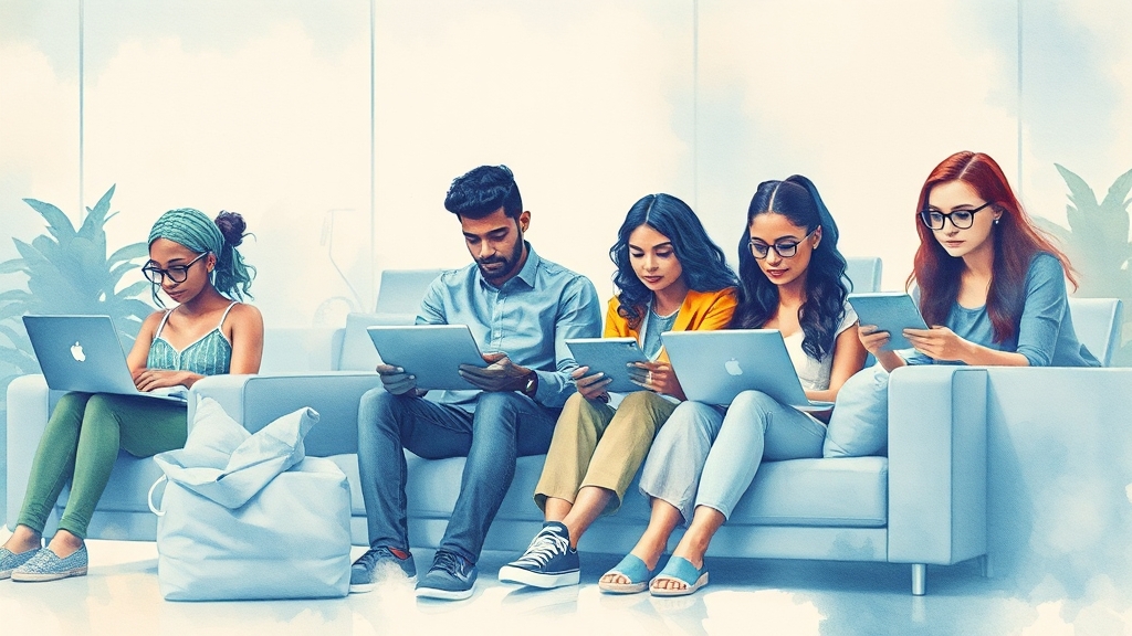 유용한 정보 사이트 (watercolor 스타일)