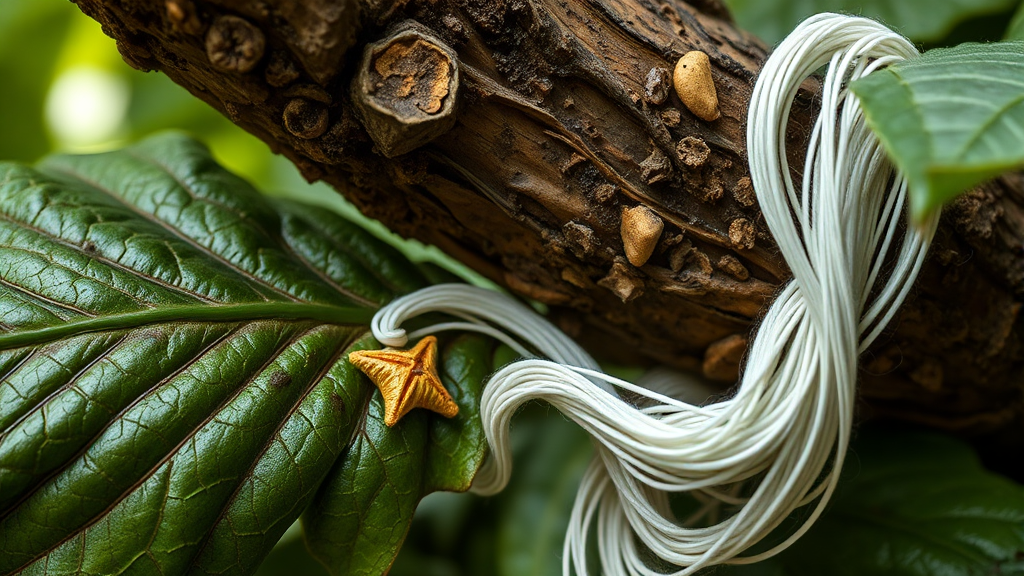 두충나무껍질의 역사와 특징 (realistic 스타일)