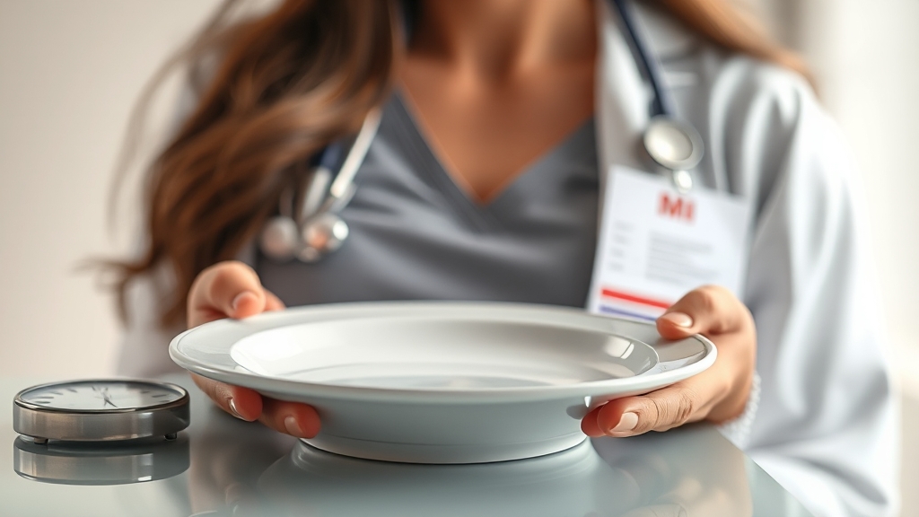 검진 전 준비사항 (realistic 스타일)