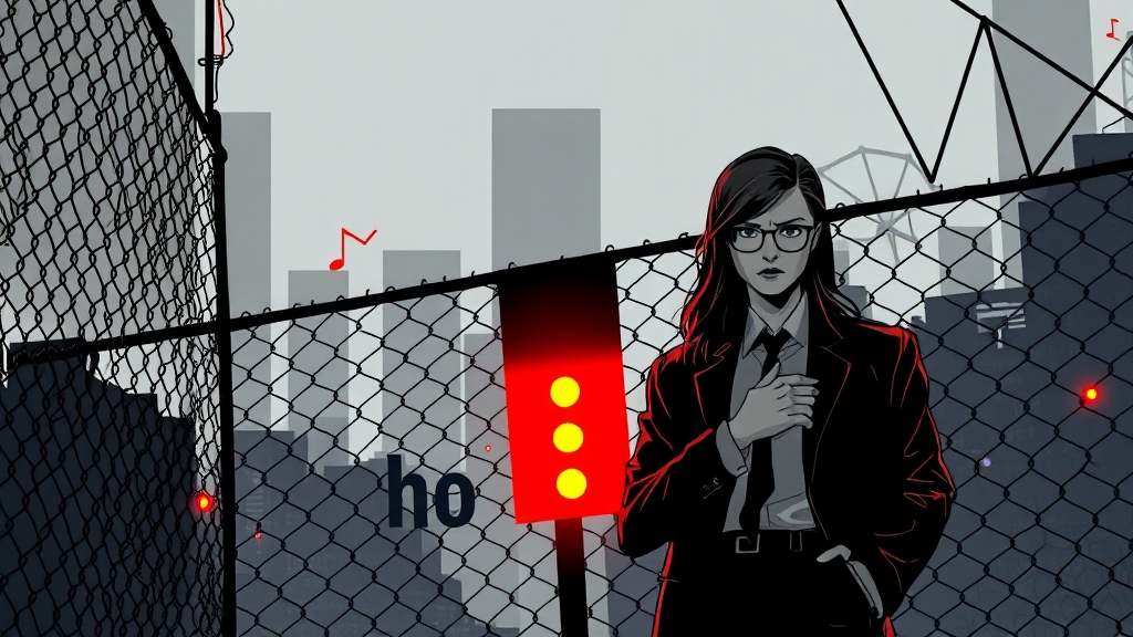 신분증 요구, 왜 위험할까? (illustration 스타일)