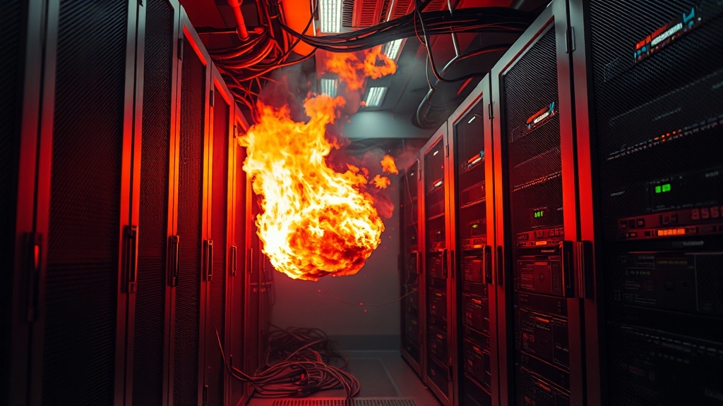 시스템 취약성 및 구조적 문제점 (realistic 스타일)