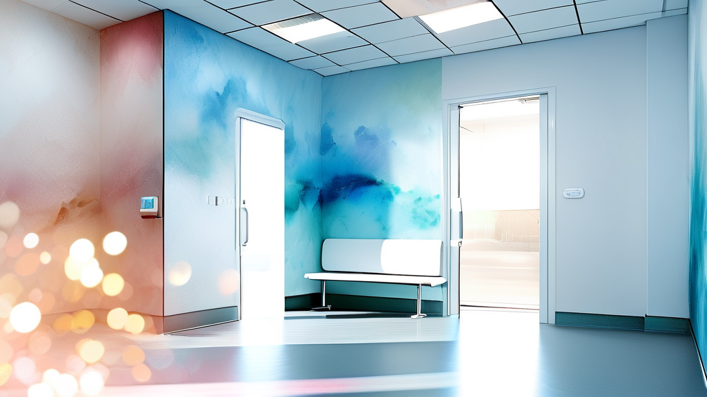 응급 상황 시 대처 방법 (watercolor 스타일)