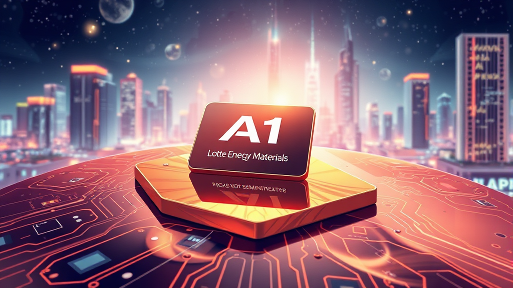 롯데에너지머티리얼즈, 어떤 회사인가? (illustration 스타일)