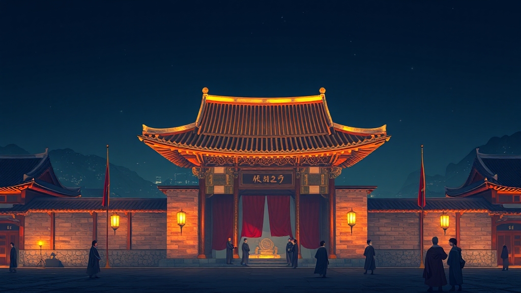 관람 구역 및 프로그램 (illustration 스타일)