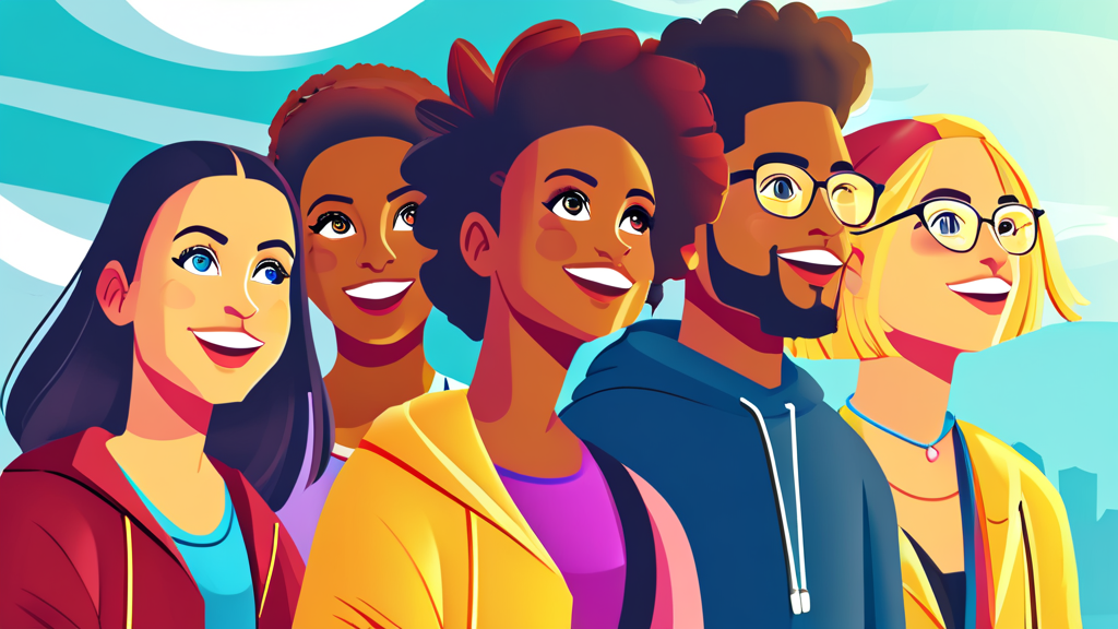 평생교육이용권, 어떤 혜택을 받을 수 있나요? (illustration 스타일)