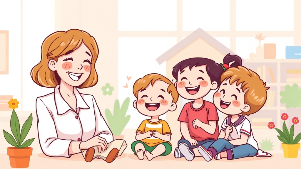 우리 아이에게 맞는 어린이집 선택 가이드 (illustration 스타일)