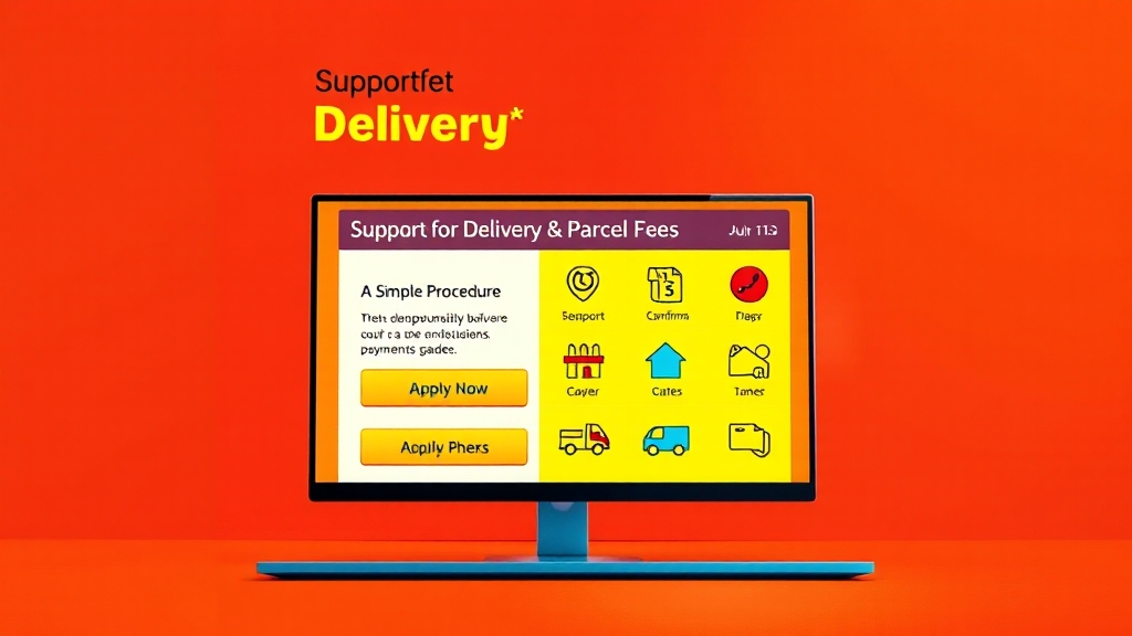 신청 방법과 절차 (popart 스타일)