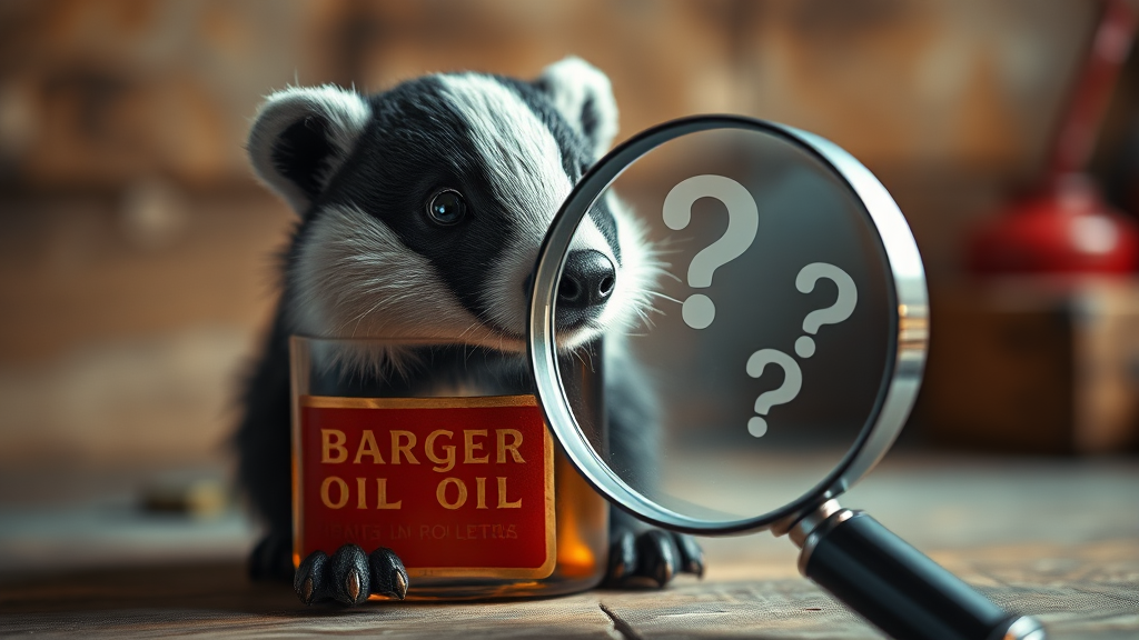 오소리 기름 관련 궁금증 FAQ (realistic 스타일)