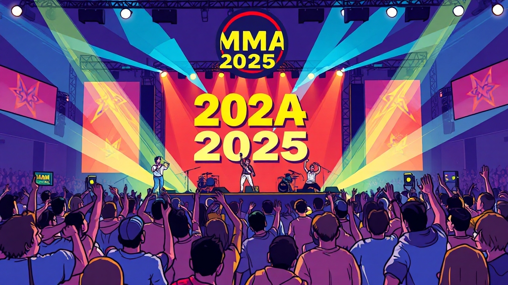 MMA 2025 좌석 배치도 (cartoon 스타일)