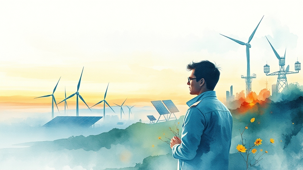 결론: 신중한 투자가 답이다! (watercolor 스타일)