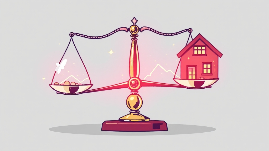 금리 역전 현상이 대출 시장에 미치는 영향 (illustration 스타일)