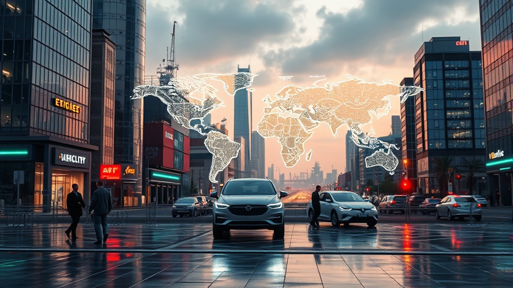 한국 전기차 수출, 위기인가 기회인가? 8 전기차 수출, 미래는 어떻게 될까요? (realistic 스타일)