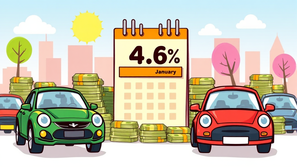 자동차세 연납이란? (cartoon 스타일)