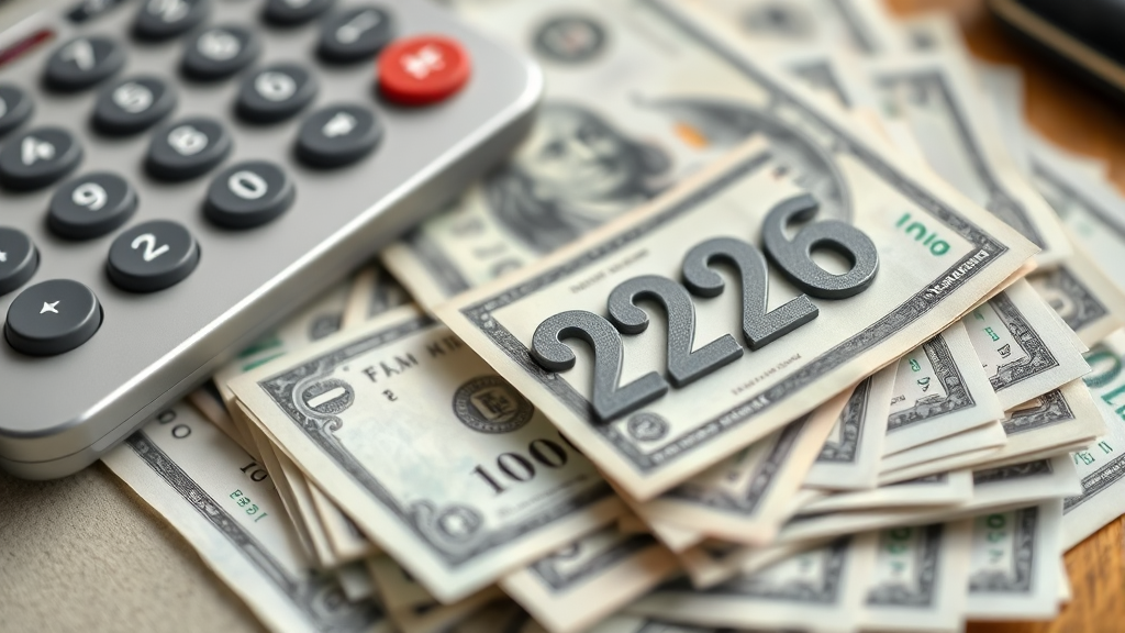 2026년 실수령액 계산 (realistic 스타일)