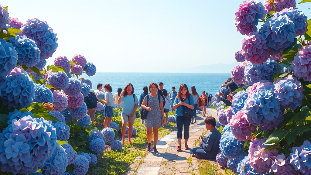 6월 제주 여행 꿀팁 대방출 (realistic 스타일)