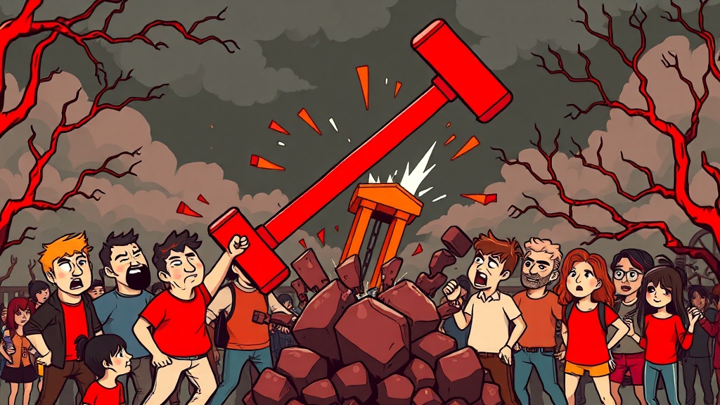 각 정당의 입장, 어떻게 다를까? (cartoon 스타일)