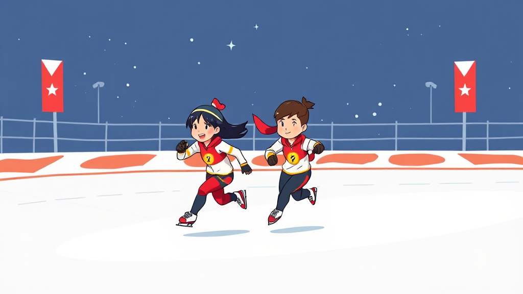 한국 메달 예상: 목표와 순위 (cartoon 스타일)