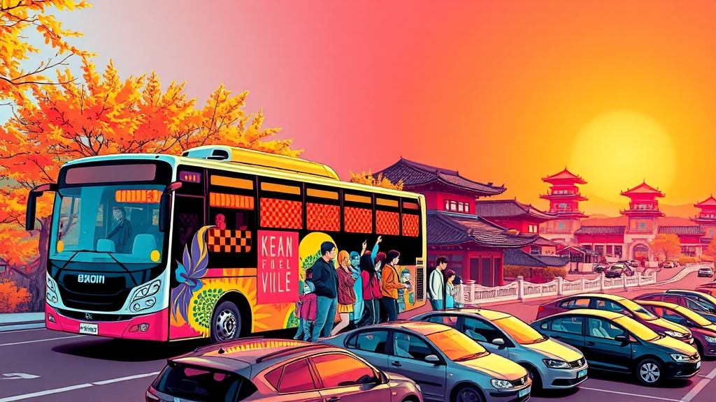 교통 & 주차 안내 (popart 스타일)