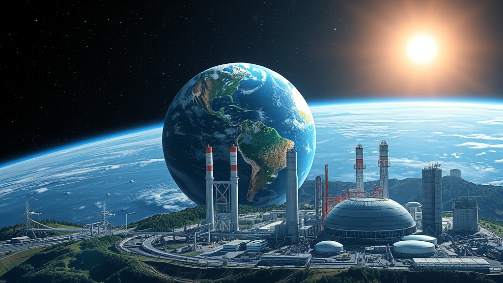 친환경, ESG와 석유화학 (realistic 스타일)