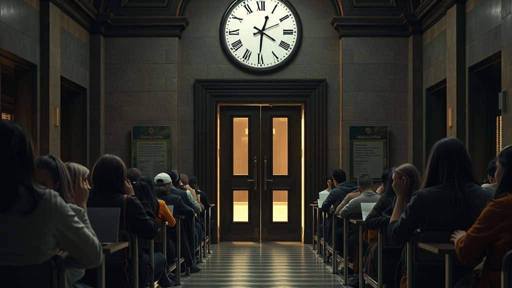 수능 당일, 이것만 주의! (realistic 스타일)