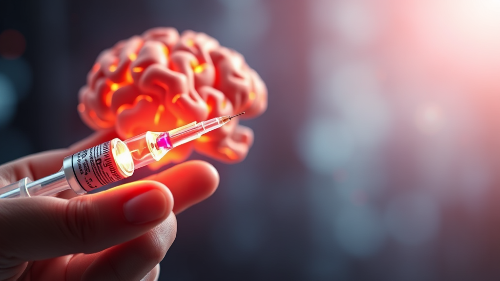 알츠하이머 치료, 미래는 밝다 (realistic 스타일)