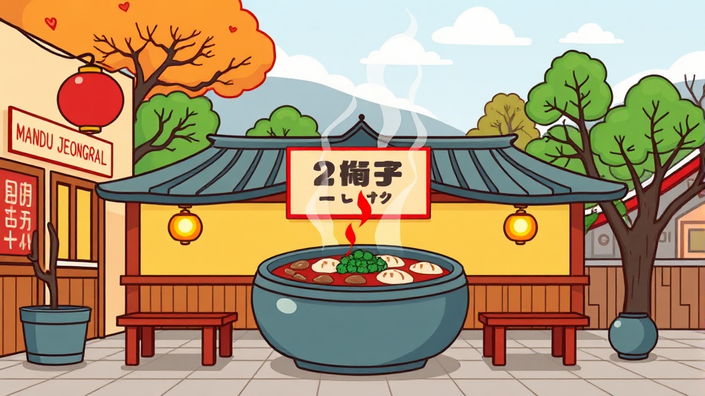 방문 전 필수 정보 (cartoon 스타일)