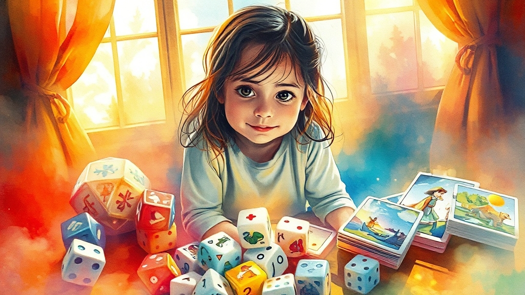 상상력 자극! 이야기 만들기 (watercolor 스타일)