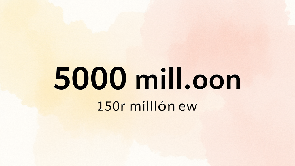 2026년 상속세 개정: 기본 공제 금액 변화 (watercolor 스타일)