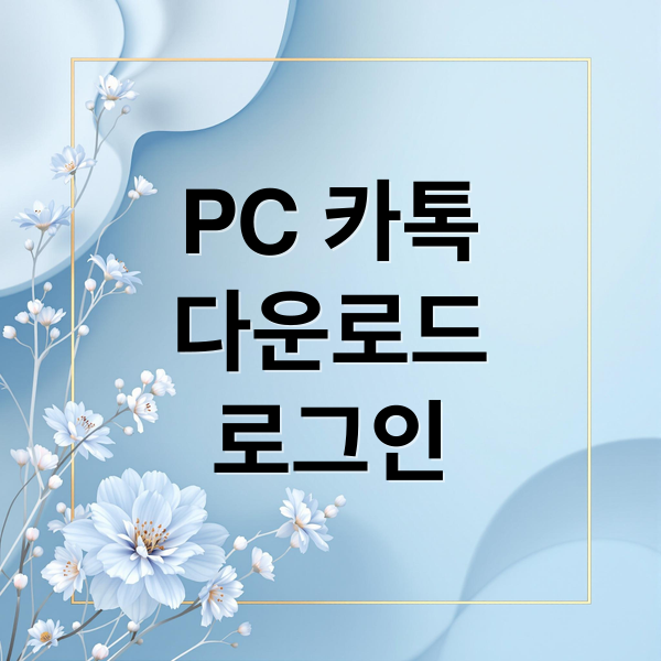 PC 카톡
다운로드
로그인 (PC 카카오톡 파일 다운로드 방법)