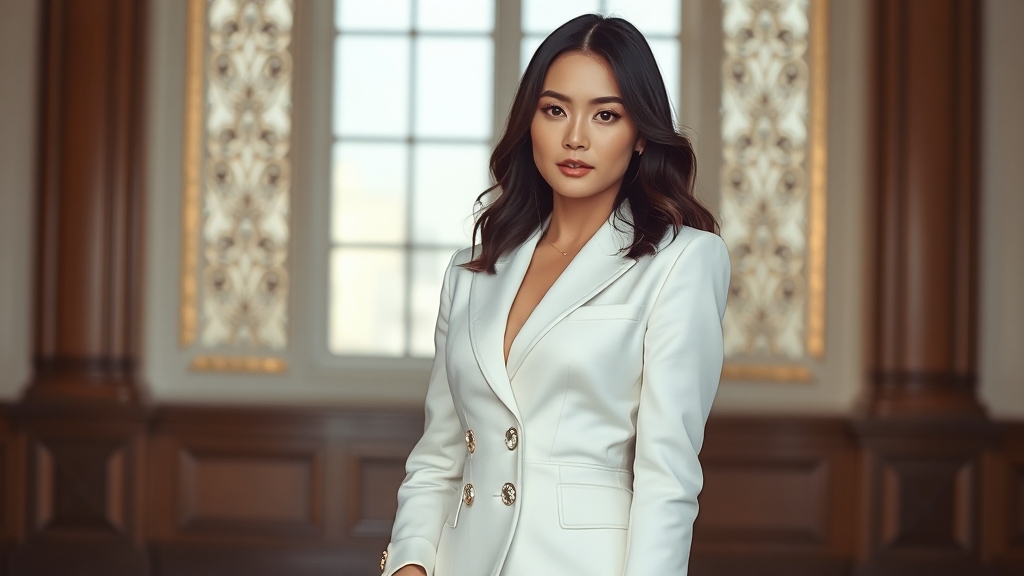 제작발표회 룩 분석 (realistic 스타일)