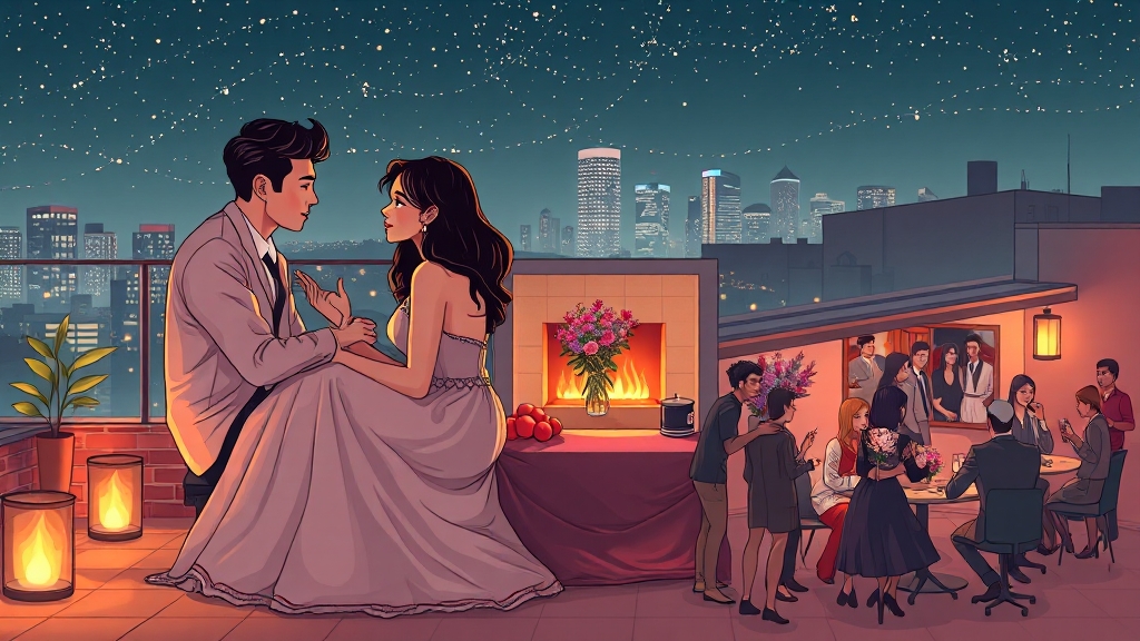 연애 성공 전략: 결과 맞춤 (illustration 스타일)