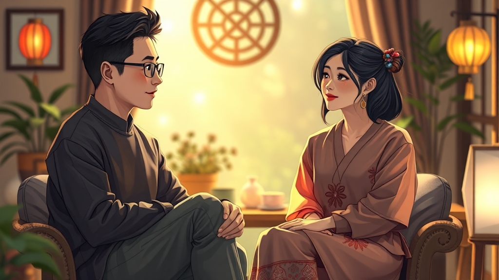 베트남어 학습과 테스트 활용 (realistic 스타일)