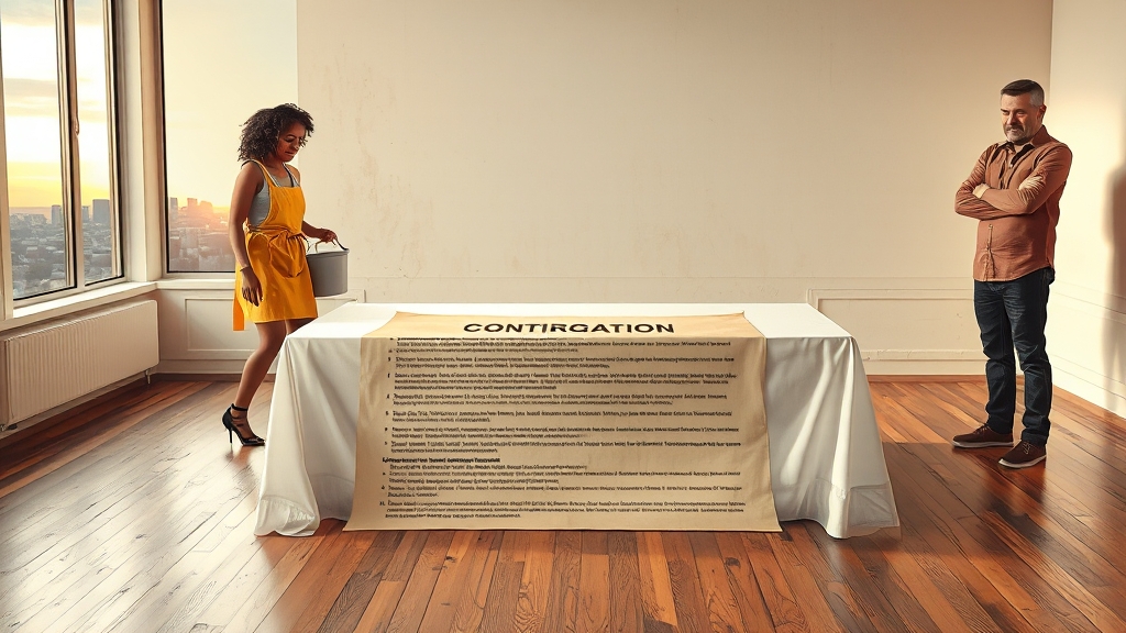 퇴실 시 청소, 어디까지? (realistic 스타일)