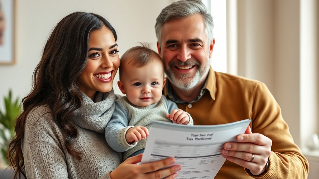 육아휴직 연말정산 핵심 이해 (realistic 스타일)