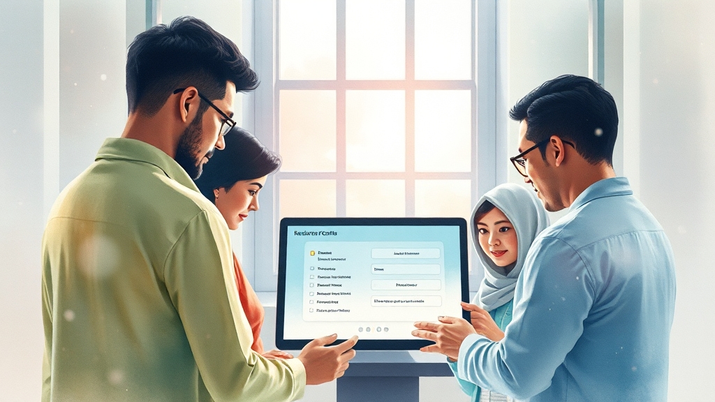 주민등록등본이란? (watercolor 스타일)